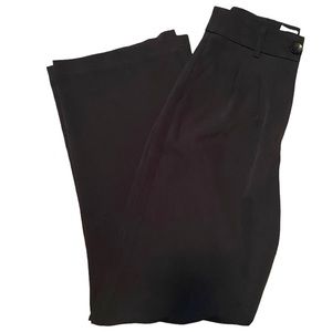 Princess PollyBlack wide leg pleated dress pants
